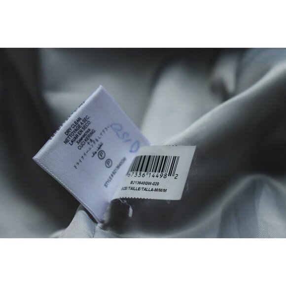 BCBGeneration Women's Size Medium Gray Coat Studded Collar Wool Midi Jacket $325 - Picture 7 of 10